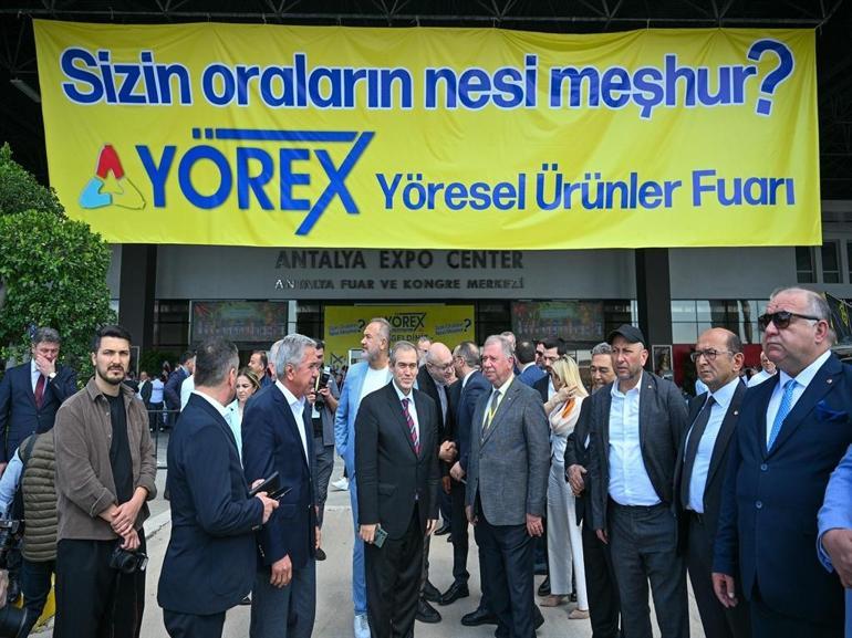 Türkiyenin yöresel ürünleri Antalyada buluştu