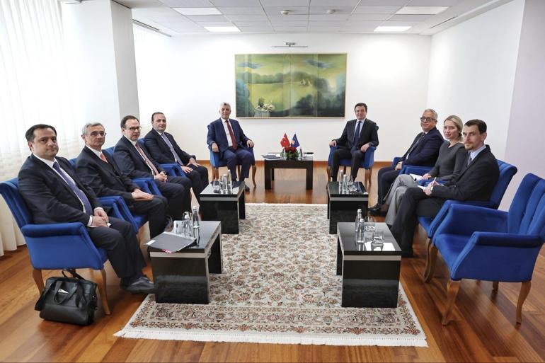 Bakan Bolat, Kosova Başbakanı Kurti ile bir araya geldi