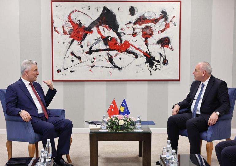 Ticaret Bakanı Bolat, Kosova Başbakan Yardımcısı Damka ile görüştü