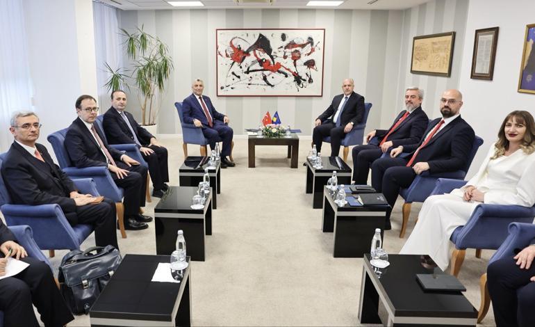 Ticaret Bakanı Bolat, Kosova Başbakan Yardımcısı Damka ile görüştü