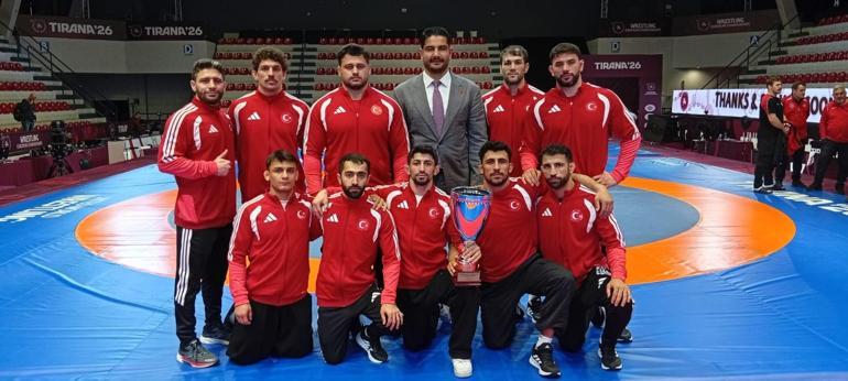 Grekoromen Güreş Milli Takımı, Avrupa ikincisi oldu