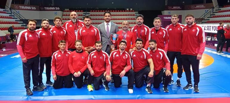 Grekoromen Güreş Milli Takımı, Avrupa ikincisi oldu