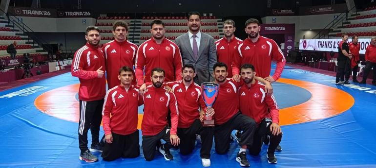 Grekoromen Güreş Milli Takımı, Avrupa ikincisi oldu