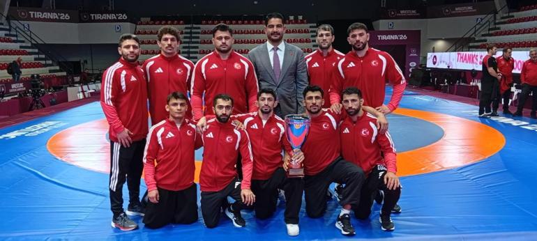 Grekoromen Güreş Milli Takımı, Avrupa ikincisi oldu