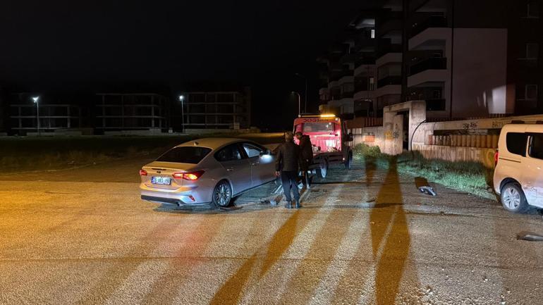 Ehliyetsiz sürücü ile alkollü sürücü kaza yaptı; 117 bin lira ceza