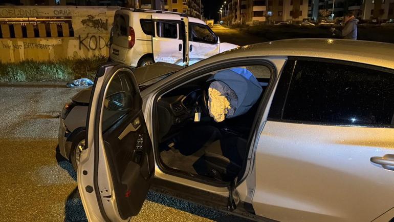 Ehliyetsiz sürücü ile alkollü sürücü kaza yaptı; 117 bin lira ceza