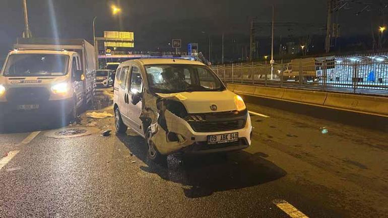 Ankara’da hafif ticari araç ile motosiklet çarpıştı; 1 yaralı