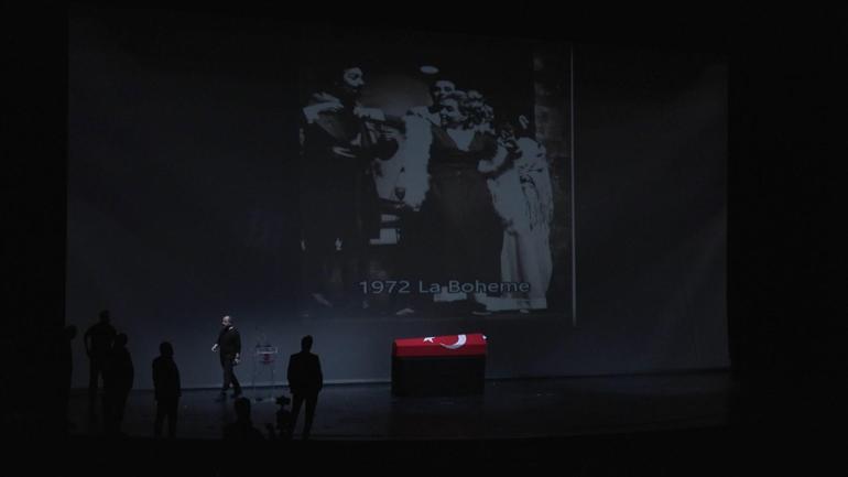 Oyuncu Ferdi Atuner için AKMde tören düzenlendi