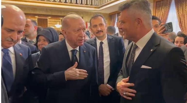 Cumhurbaşkanı Erdoğan, TBMM’de 23 Nisan Resepsiyonuna katıldı