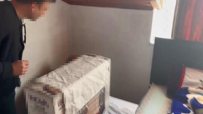 26 yıl hapis cezasıyla aranan firari hükümlü, yatak odasındaki gizli bölmede yakalandı