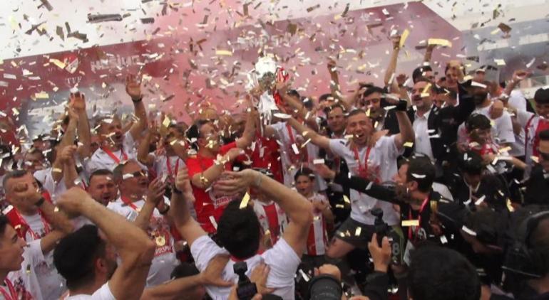 24 yıl sonra 1inci Lige yükselen Batman Petrolspor, kupasını aldı