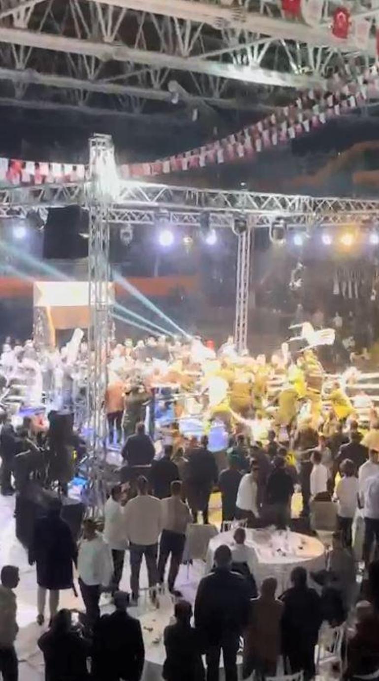 Trabzonda boks maçında kavga kamerada