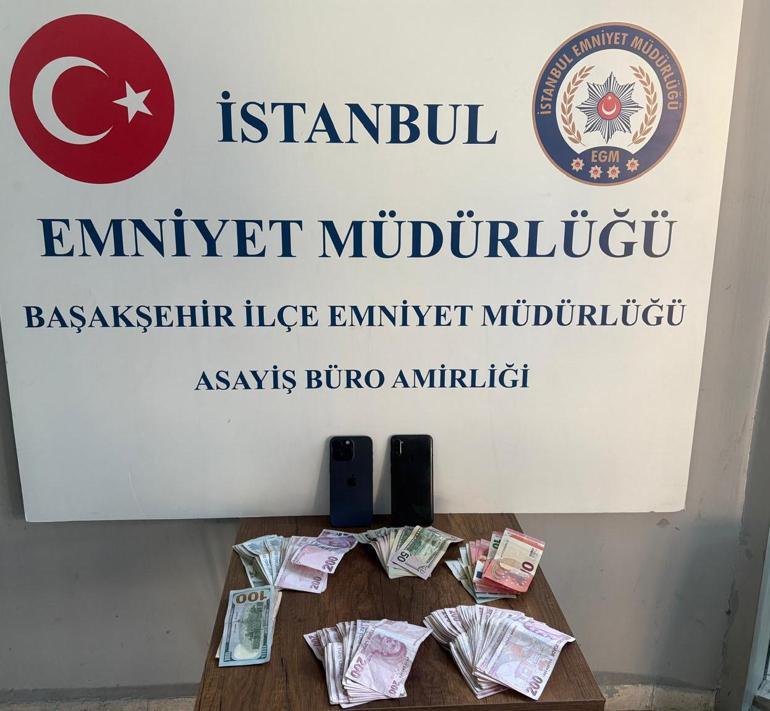 Başakşehirde polisin dur ihtarına uymadı; otomobilin lastikleri indirilerek yakalandı