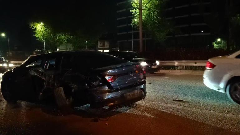 Bursada iki otomobil çarpıştı: 1 yaralı