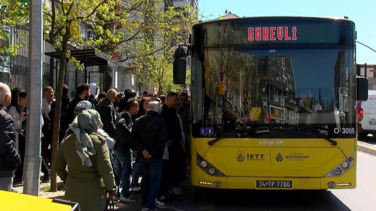 İstanbulda M7 Metro Hattındaki çalışma yoğunluğa neden oldu