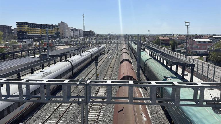 Halkalı-Kapıkule Hızlı Tren Projesi’nin Edirne etabında test sürüşleri başladı