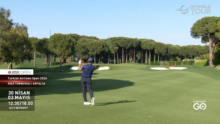 Golfün yıldızları Antalya’da