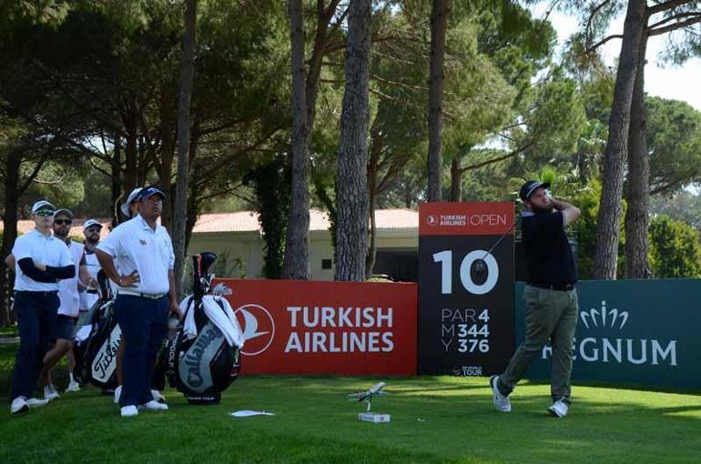Turkish Airlines Open Golf Turnuvasında yıldızlar sahaya çıktı