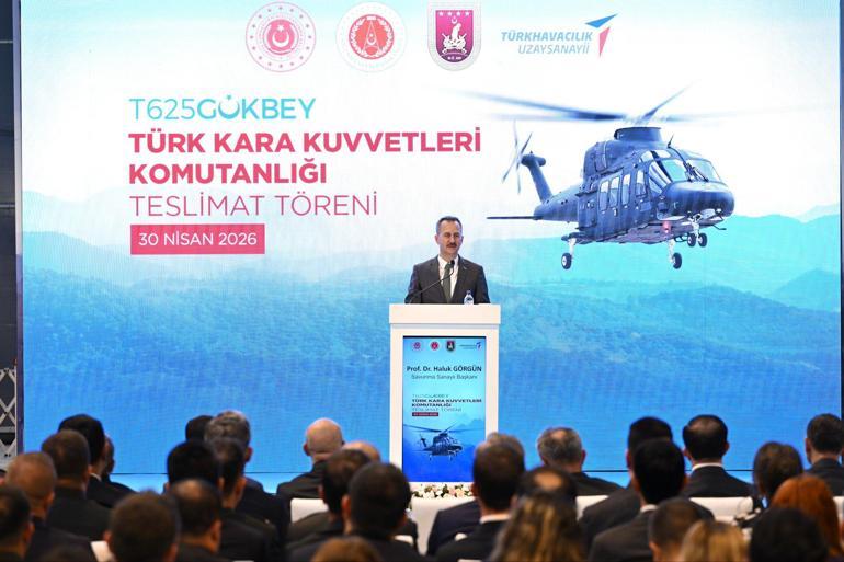 T625GÖKBEY, Kara Kuvvetleri Komutanlığına teslim edildi
