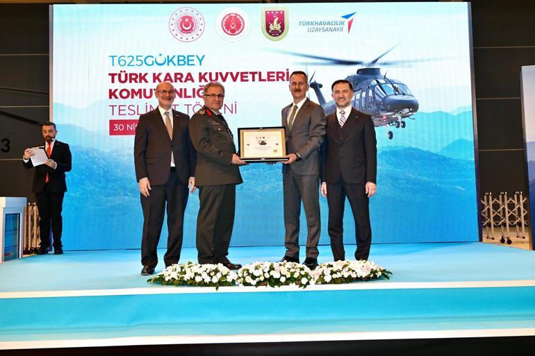 T625GÖKBEY, Kara Kuvvetleri Komutanlığına teslim edildi