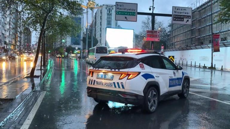 İstanbulda 1 Mayıs tedbirleri kapsamında bazı yollar trafiğe kapatıldı