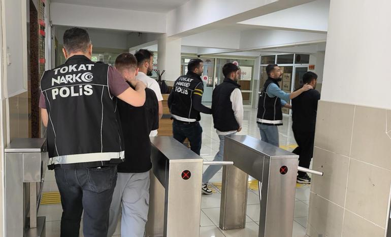 Tokatta uyuşturucu ticareti operasyonu; 2 tutuklama, 2 ev hapsi kararı