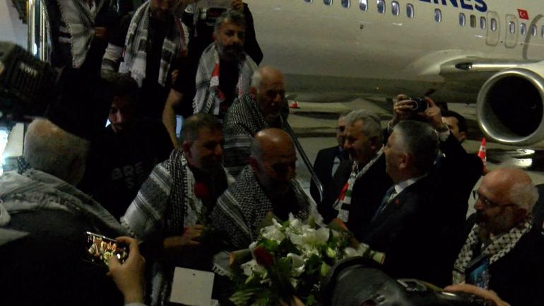 Sumud Filosu aktivistleri İstanbula geldi