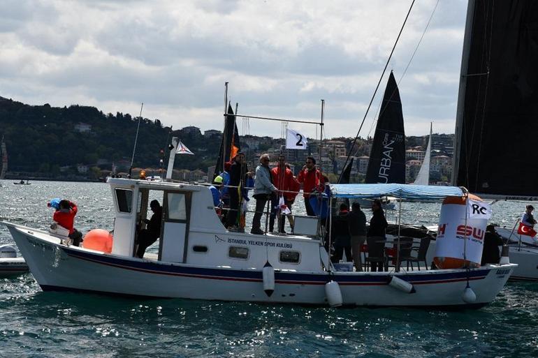 Boğaz’da yelkenler ‘Bahar Kupası’ için yarıştı