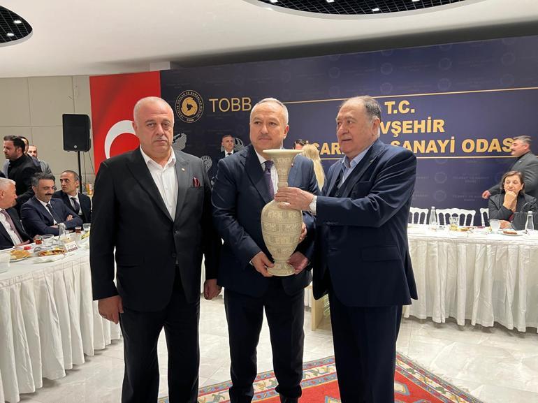 Emniyet Genel Müdürü Fidana, valilik yaptığı Nevşehir’de veda yemeği