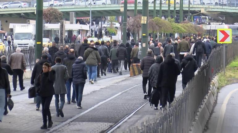 Kabataş-Bağcılar tramvay hattında seferler normale döndü