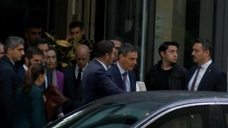 Uçağı Ankaraya zorunlu iniş yapan İspanya Başbakanı Sanchez, Ermenistana hareket etti