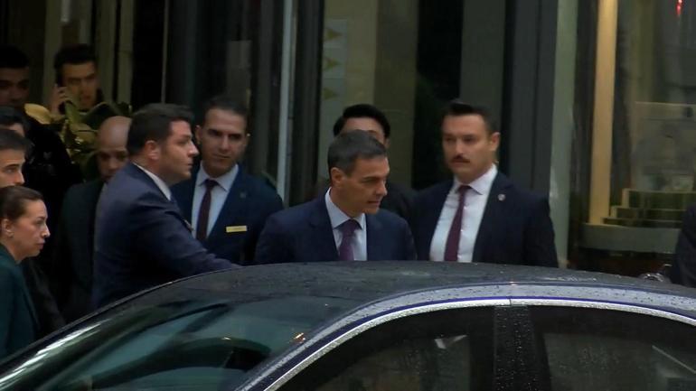 Uçağı Ankaraya zorunlu iniş yapan İspanya Başbakanı Sanchez, Ermenistana hareket etti