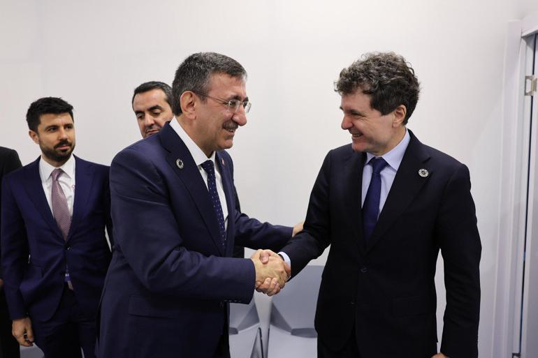 Cumhurbaşkanı Yardımcısı Yılmaz, AGİT Genel Sekreteri Sinirlioğlu ile bir araya geldi