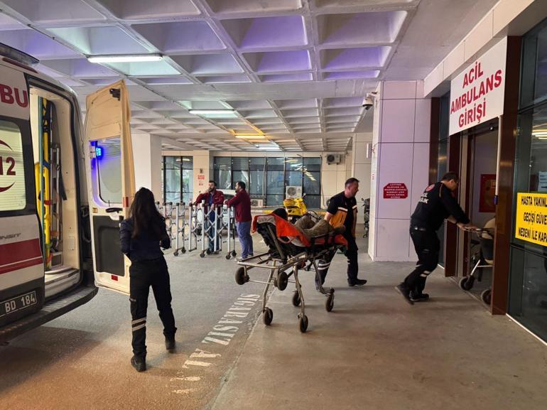 Hamzabeyli Sınır Kapısında askeri araç duvara çarptı; 2 asker yaralı