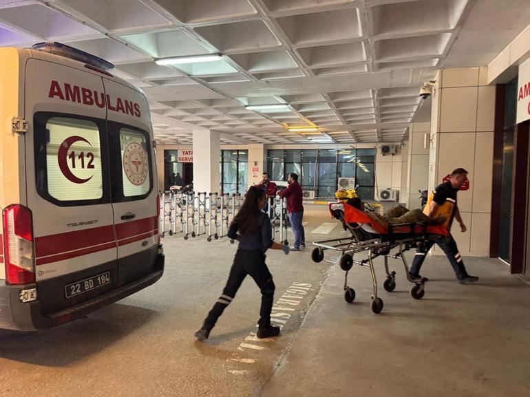 Hamzabeyli Sınır Kapısında askeri araç duvara çarptı; 2 asker yaralı