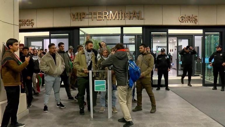 Sumud Filosundaki aktivistlerden Hüseyin Oral, İstanbula geldi