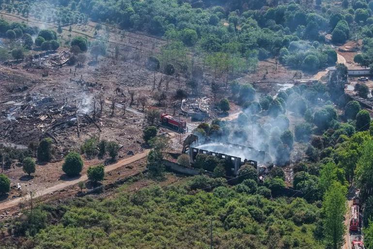 Çinde havai fişek fabrikasında patlama: 21 ölü, 61 yaralı