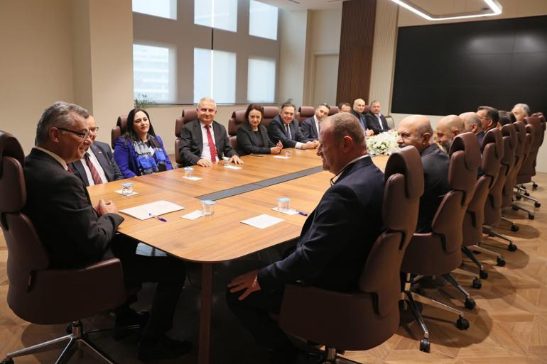 KKTC Cumhurbaşkanı Erhürman, RTÜK Başkanı Daniş ve beraberindeki heyeti kabul etti