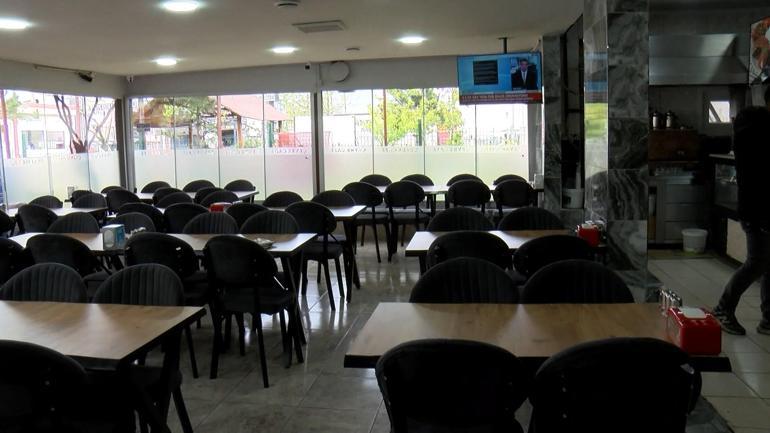 Başakşehirde yiyip içip hesabı ödemeden kaçtılar; bitiremediği ayranı da yanında götürdü