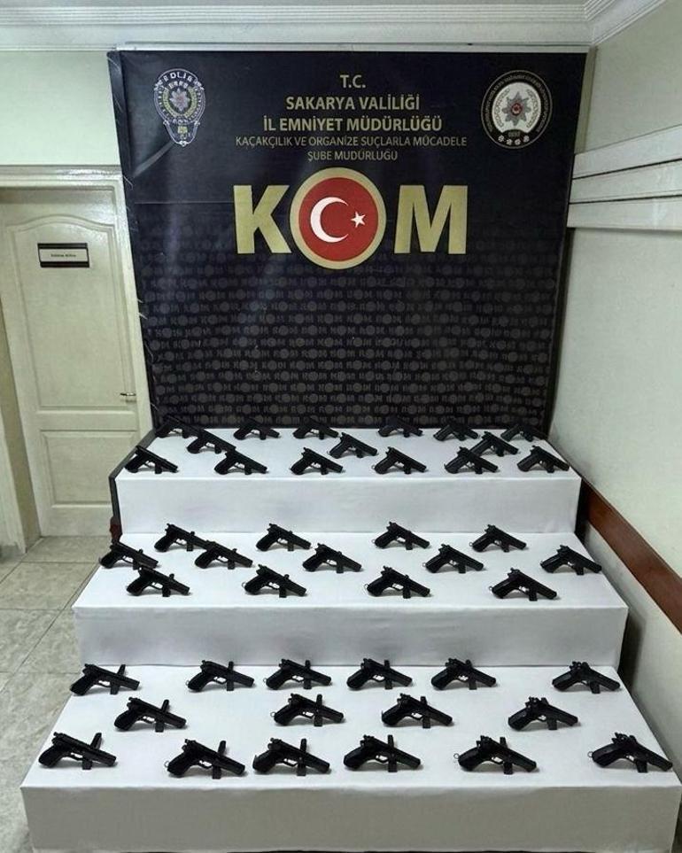 Sakaryada silah kaçakçılığı operasyonu: 2 tutuklama