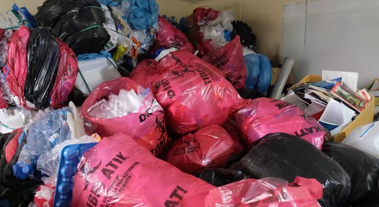 76 ton atık geri dönüştürüldü; 1200 ağacın kesilmesi önlendi