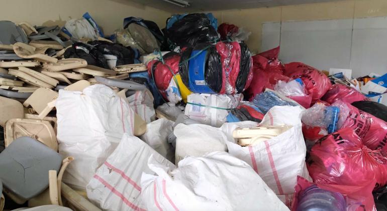 76 ton atık geri dönüştürüldü; 1200 ağacın kesilmesi önlendi