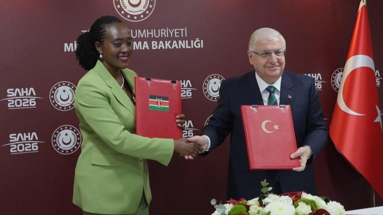 SAHA Expoda Türkiye ile Kenya arasında savunma iş birliği anlaşması