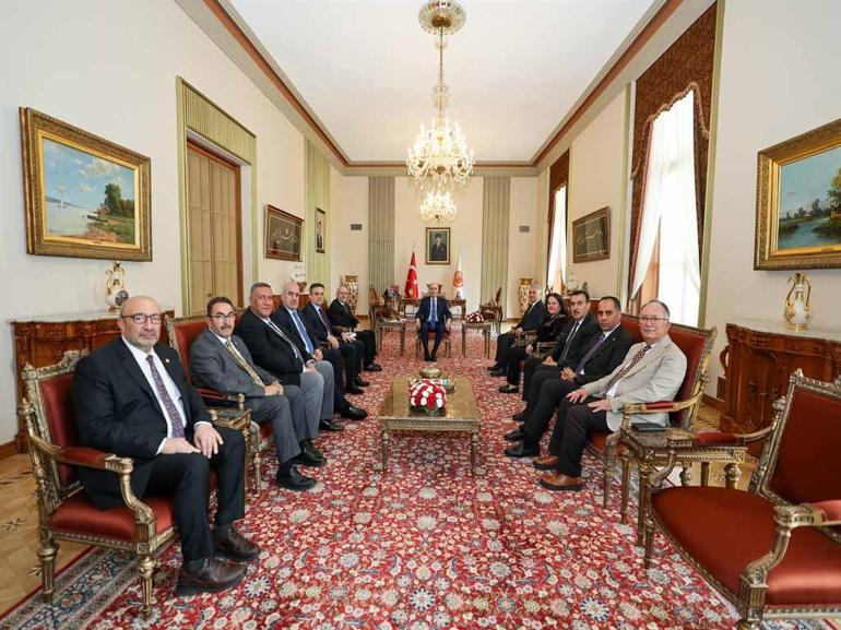 Kurtulmuş, Zirai Don Olayını Araştırma Komisyonu üyelerini kabul etti