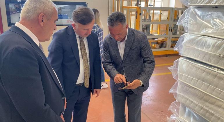 Kayseride yatak üreten lise yay üretimine de başladı