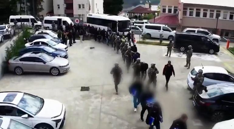 22 ilde suç örgütü operasyonlarında 23 tutuklama
