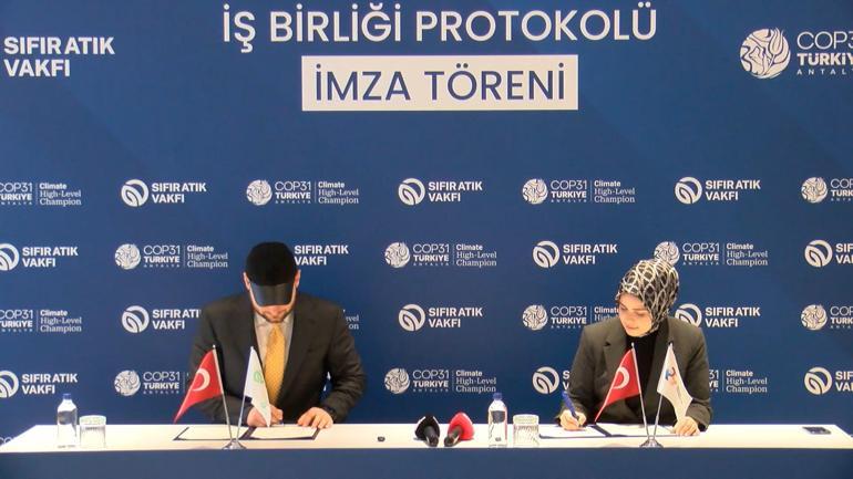 T3 Vakfı ile Sıfır Atık Vakfı arasında iş birliği protokolü imzalandı