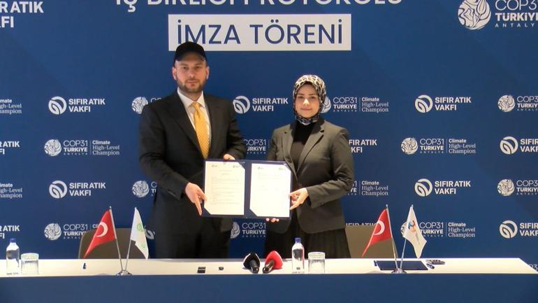 T3 Vakfı ile Sıfır Atık Vakfı arasında iş birliği protokolü imzalandı