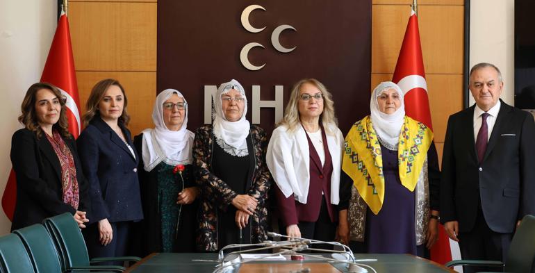Barış Annelerinden MHPye ziyaret