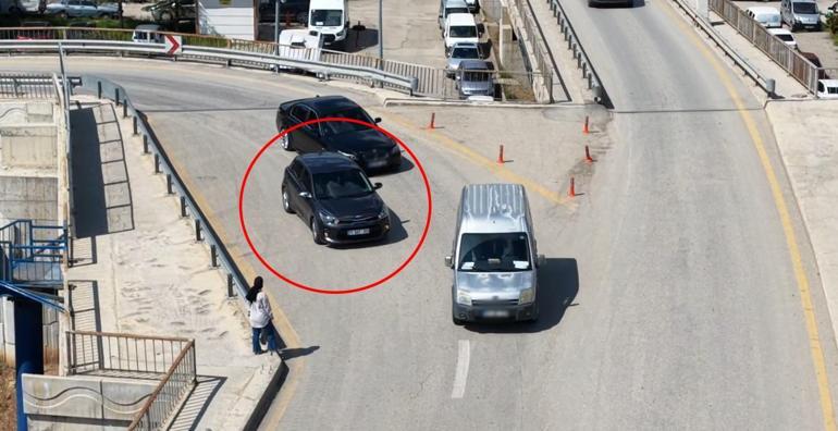 Denetimden kaçmak için ters yöne giren ehliyetsiz sürücüye 82 bin lira ceza